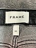 FRAME Chevron-herringbone Silver Jeans Size 30 waist - photo 7