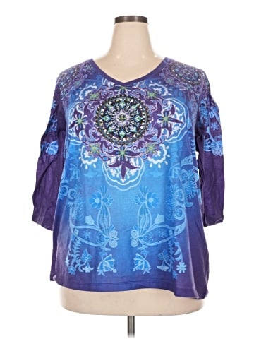 Avenue 3/4 Sleeve T-Shirt (view 1)