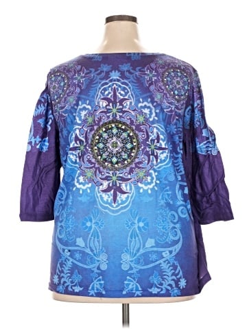 Avenue 3/4 Sleeve T-Shirt (view 2)
