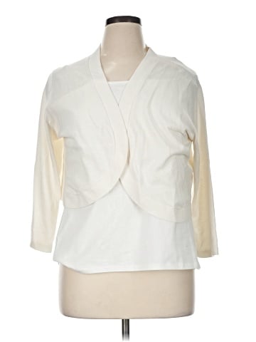 Nina Leonard Cardigan (view 1)