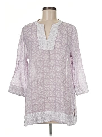Sigrid Olsen 3/4 Sleeve Blouse (view 1)
