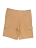 Old Navy Solid Tan Cargo Shorts Size 14 - 16 - photo 2