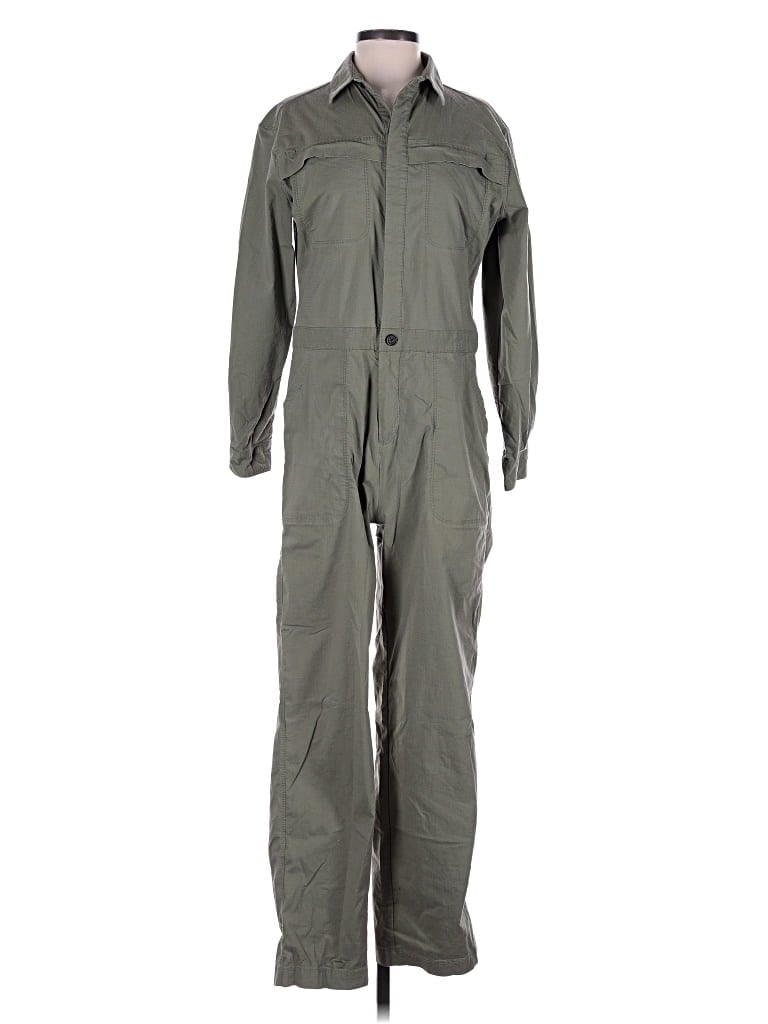 Pre-owned Title Nine Jumpsuit In Green