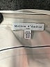 Maison d' Amelie Stripes Ivory Long Sleeve Blouse Size XS - photo 7