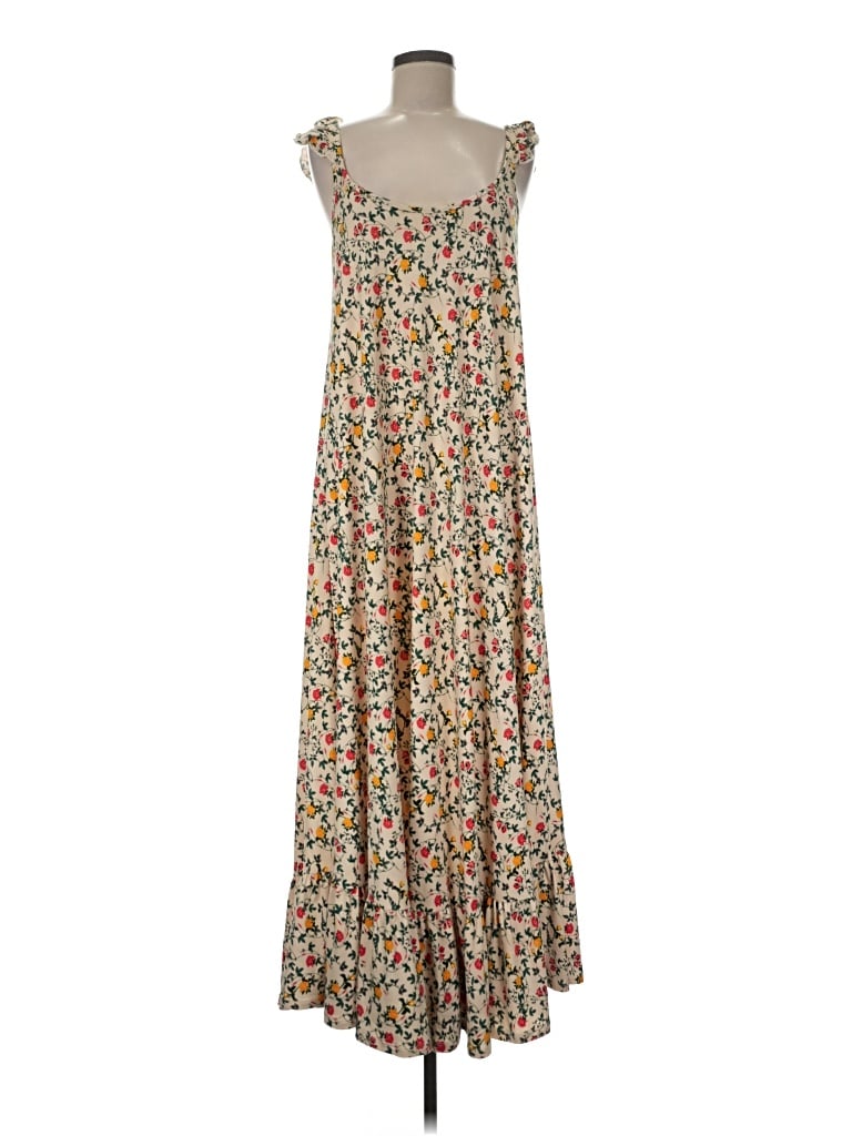 Pre-owned Ninexis Casual Dress In Brown