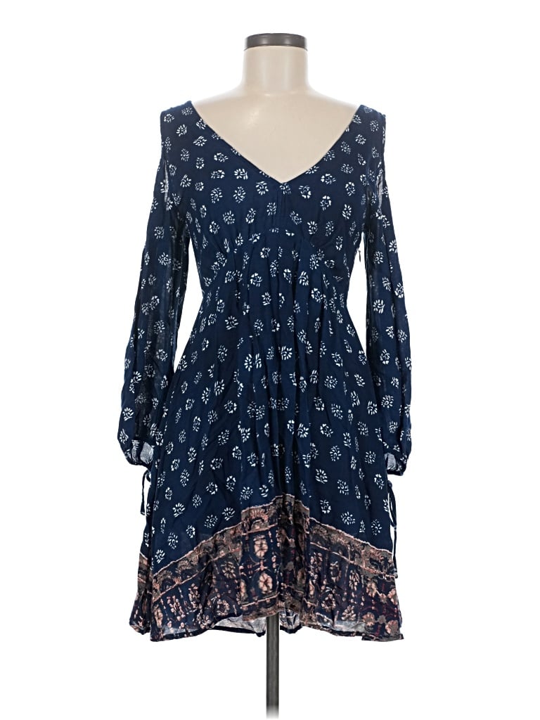 Pre-owned En Creme Casual Dress In Blue