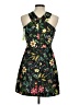 Sam Edelman Tropical Black Cocktail Dress Size 6 - photo 2