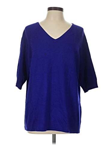 Susan Graver 3/4 Sleeve Top (view 1)