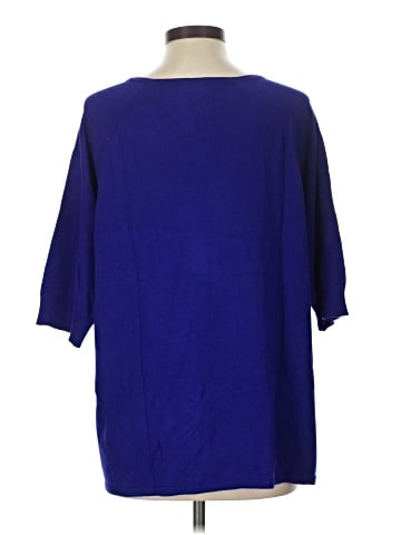 Susan Graver 3/4 Sleeve Top (view 2)