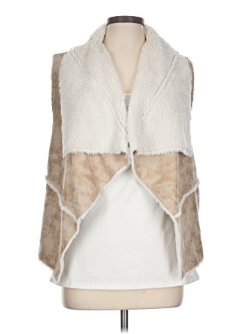 CoffeeShop Faux Fur Vest (view 1)