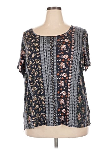 Como Vintage Short Sleeve Blouse (view 1)