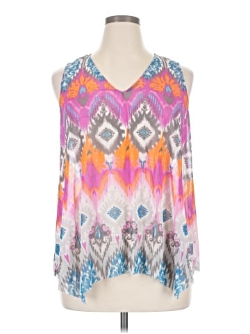 INC International Concepts Sleeveless Blouse (view 1)
