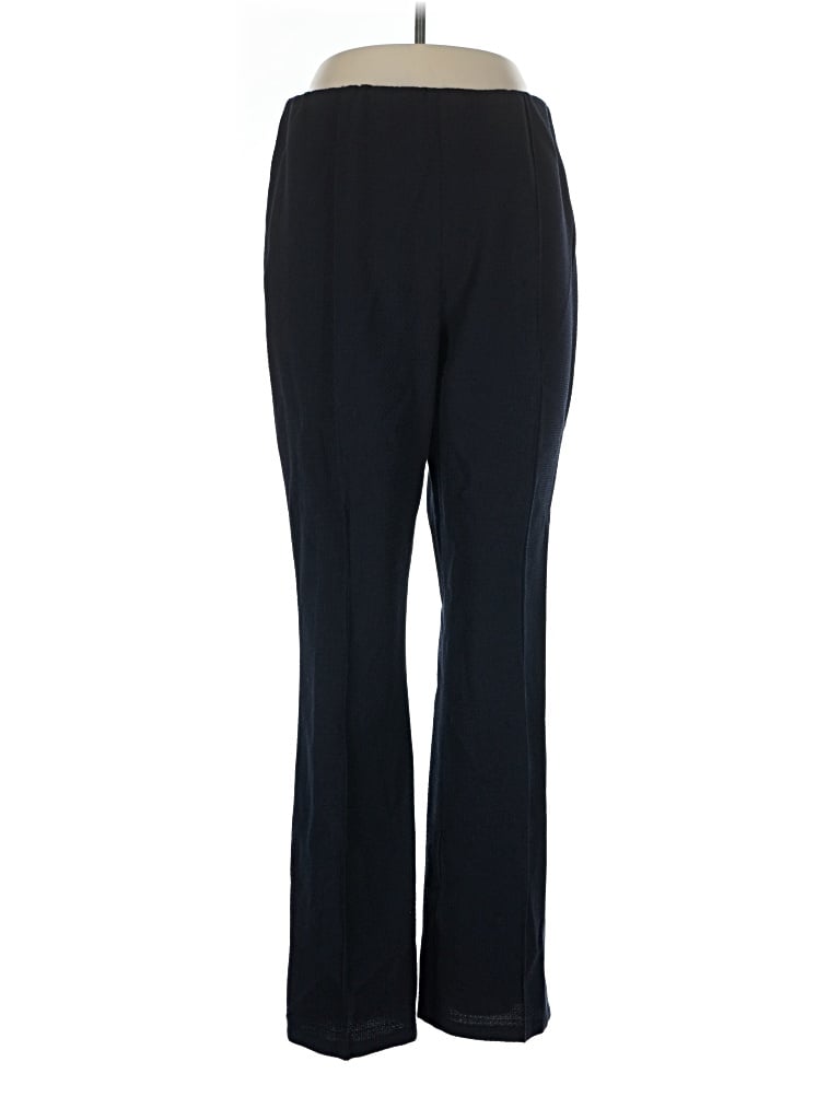Pre-owned Ann Mashburn Wool Pants In Blue