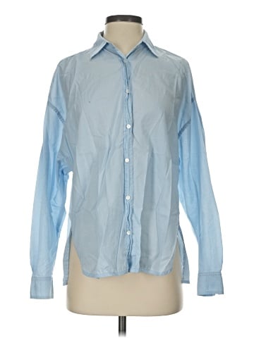 Vince. Long Sleeve Button-Down Shirt (view 1)