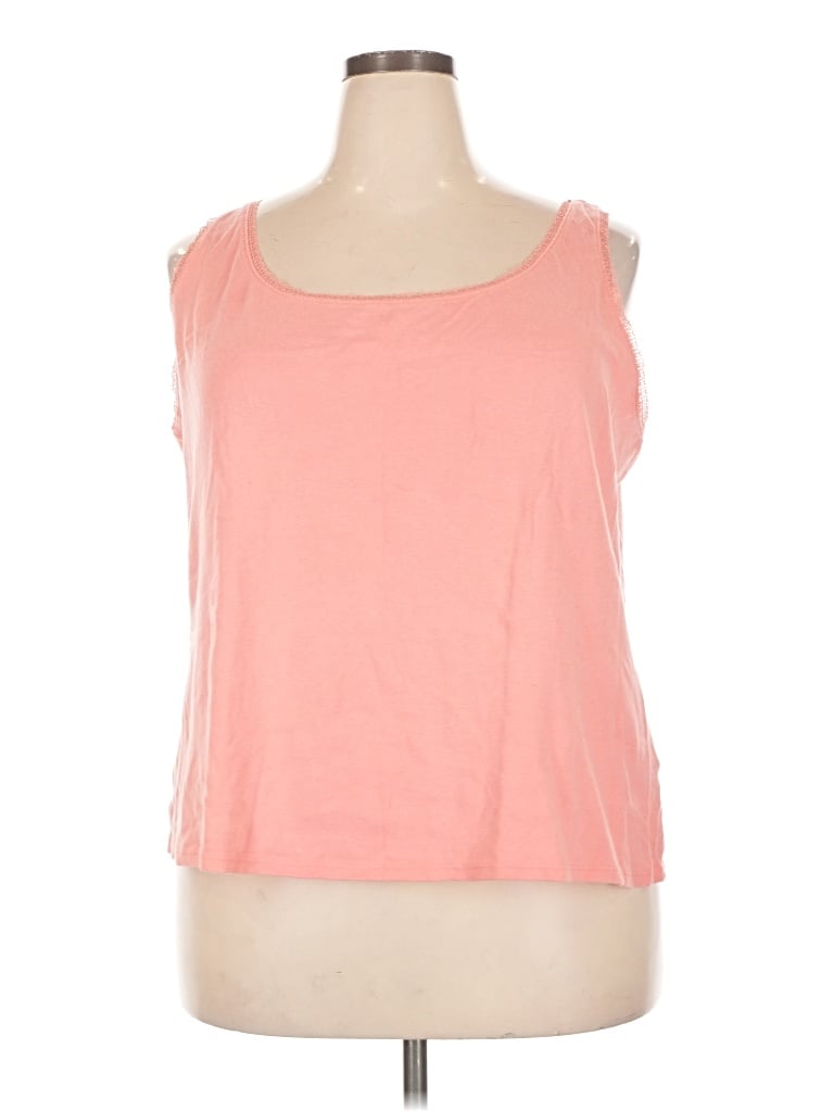 Pre-owned Avenue Sleeveless T-shirt In Pink