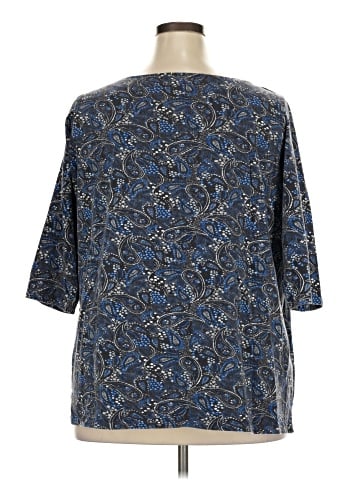 Jessica London 3/4 Sleeve Blouse (view 2)