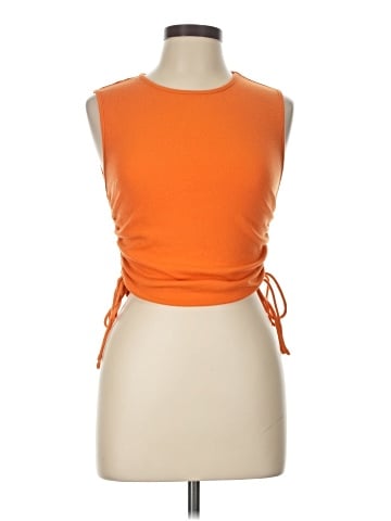Papaya Sleeveless Top (view 1)