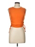 Papaya Orange Sleeveless Top Size L - photo 1