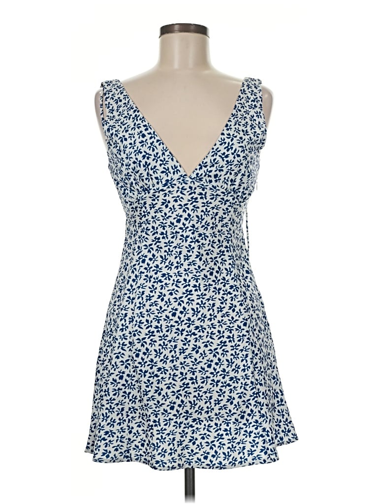 Pre-owned Vrg Grl Casual Dress In Blue