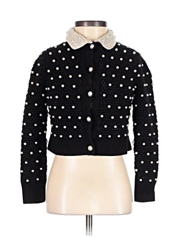 Alice + Olivia Wool Cardigan (view 1)