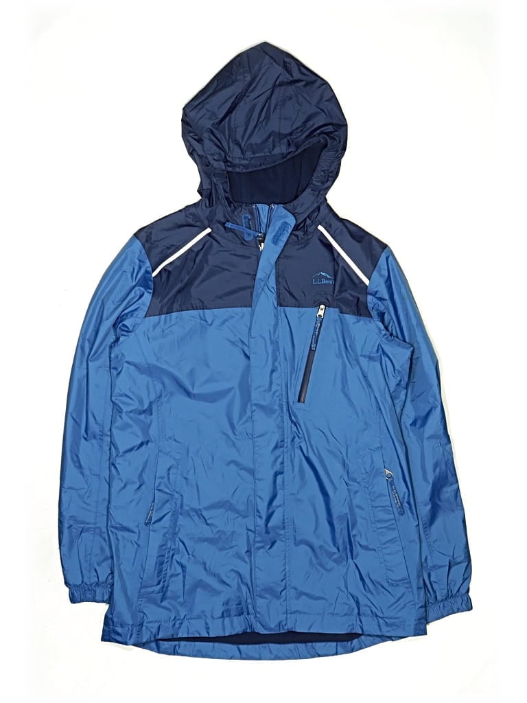 Pre-owned L.l.bean Kids' Snow Jacket In Blue
