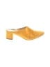 Everlane 100% Leather Solid Yellow Mule/Clog Size 11 - photo 1
