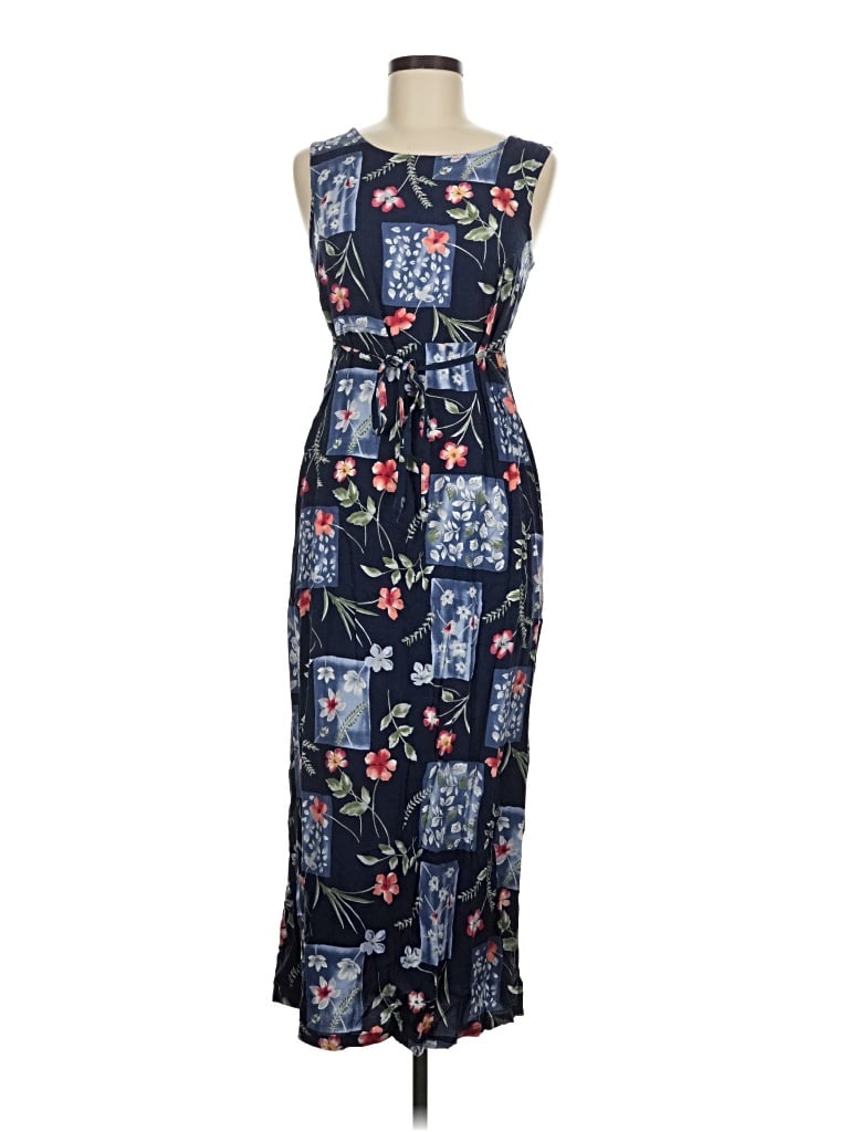 Pre-owned Basic Editions Casual Dress In Blue