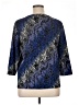 Allison Daley Blue 3/4 Sleeve Top Size XL - photo 2