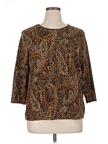 Allison Daley 3/4 Sleeve Blouse (view 1)