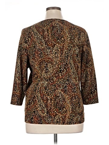 Allison Daley 3/4 Sleeve Blouse (view 2)