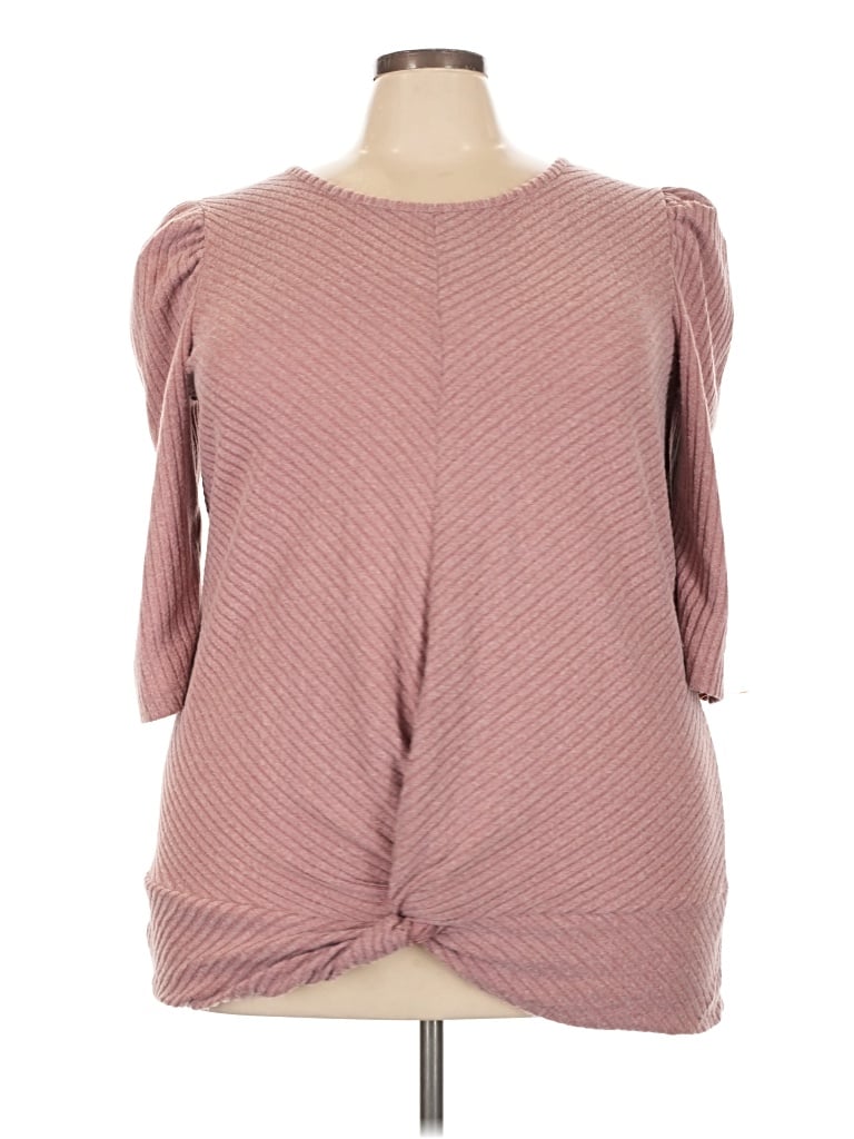 Pre-owned By Design Pullover Sweater In Pink