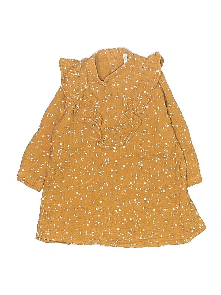 Pre-owned Rylee + Cru Kids' Dress In Yellow