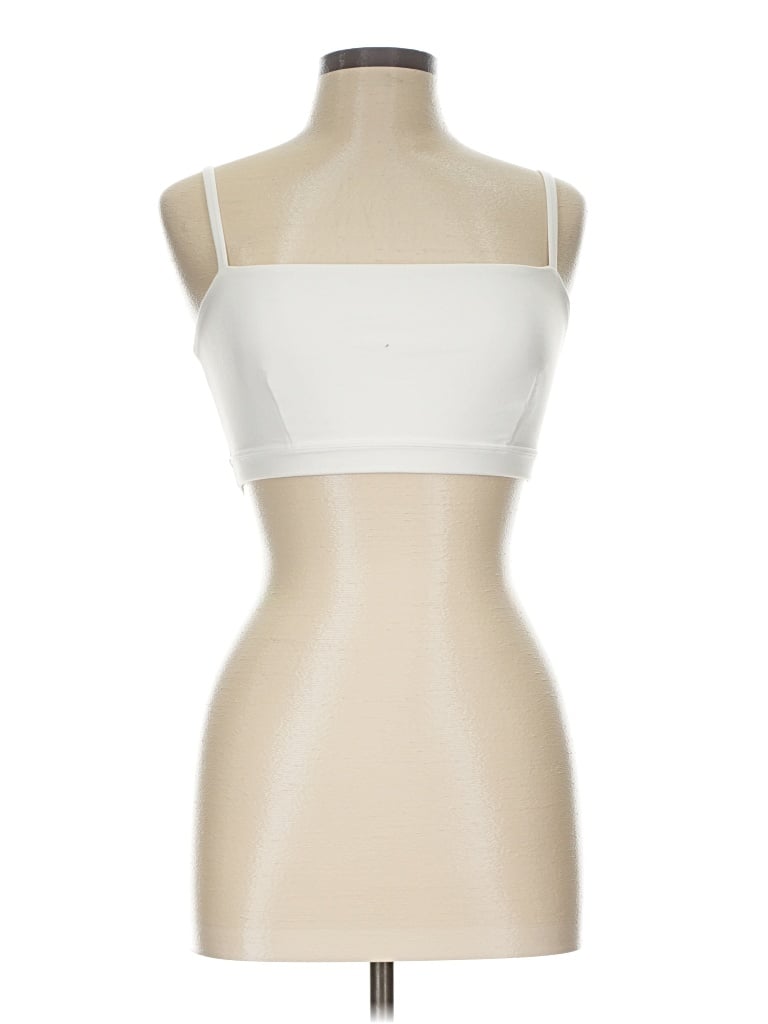 Pre-owned Tnaction Sports Bra In Ivory