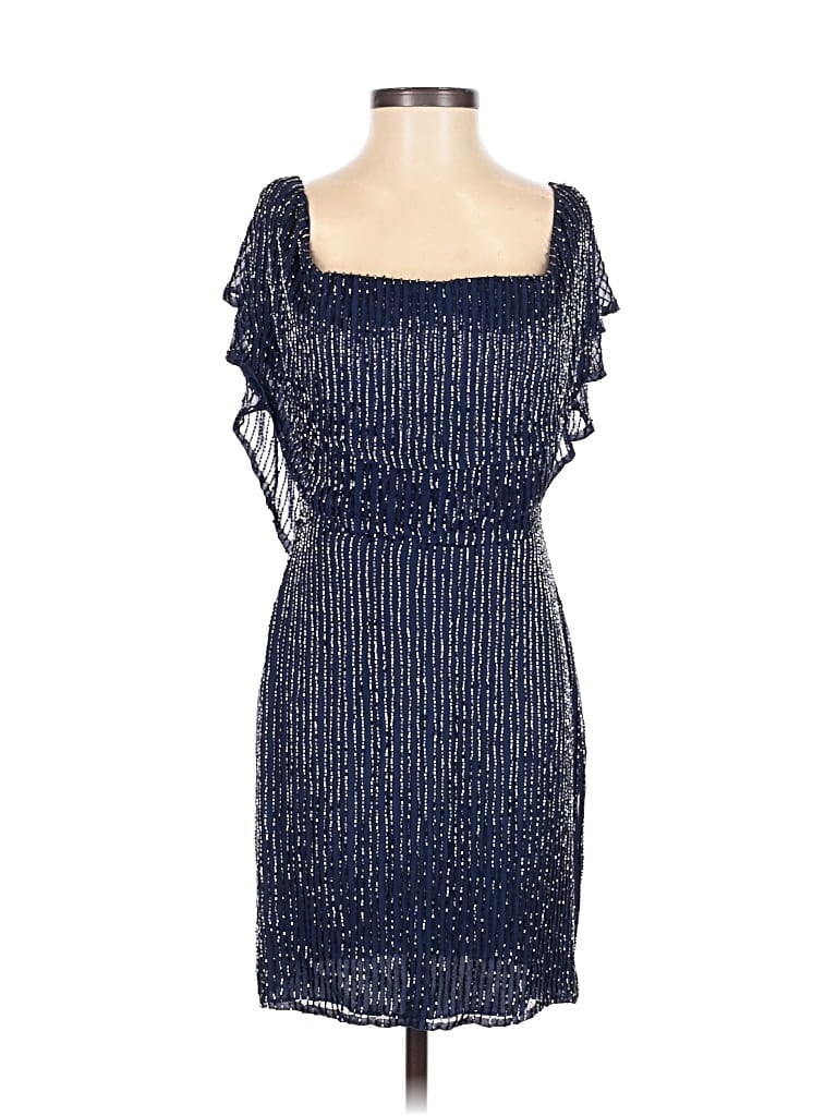 Parker Cocktail Dress In Blue