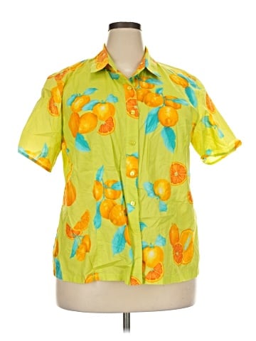 Dana Buchman Short Sleeve Blouse (view 1)