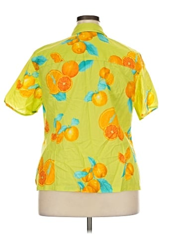 Dana Buchman Short Sleeve Blouse (view 2)