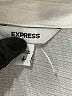 Express Ivory Long Sleeve Button-Down Shirt Size S - photo 7