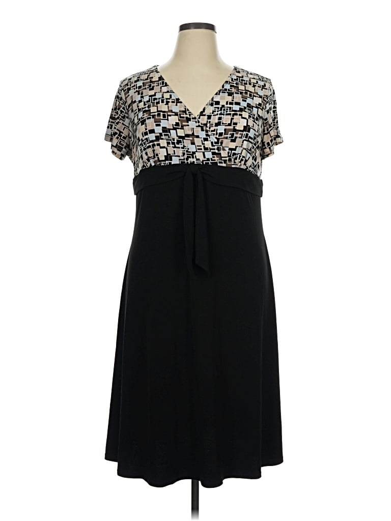 Pre-owned George Casual Dress In Black