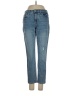 Gap Hearts Blue Jeans Size 26 waist - photo 1