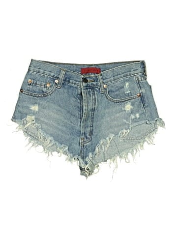 Signature 8 Denim Shorts (view 1)