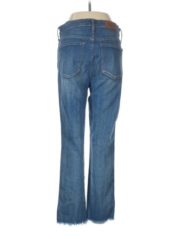 Madewell Stovepipe Jeans in Chancery Wash: Fluffy Hem Edition (view 2)