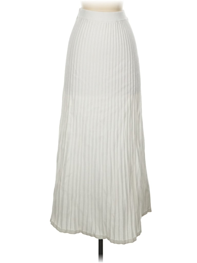 Pre-owned Commense Formal Skirt In Ivory
