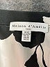 Maison d' Amelie Print Ivory Long Sleeve Blouse Size XS - photo 7