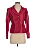 Le Suit 100% Polyester Red Blazer Size 4 Petite - photo 1