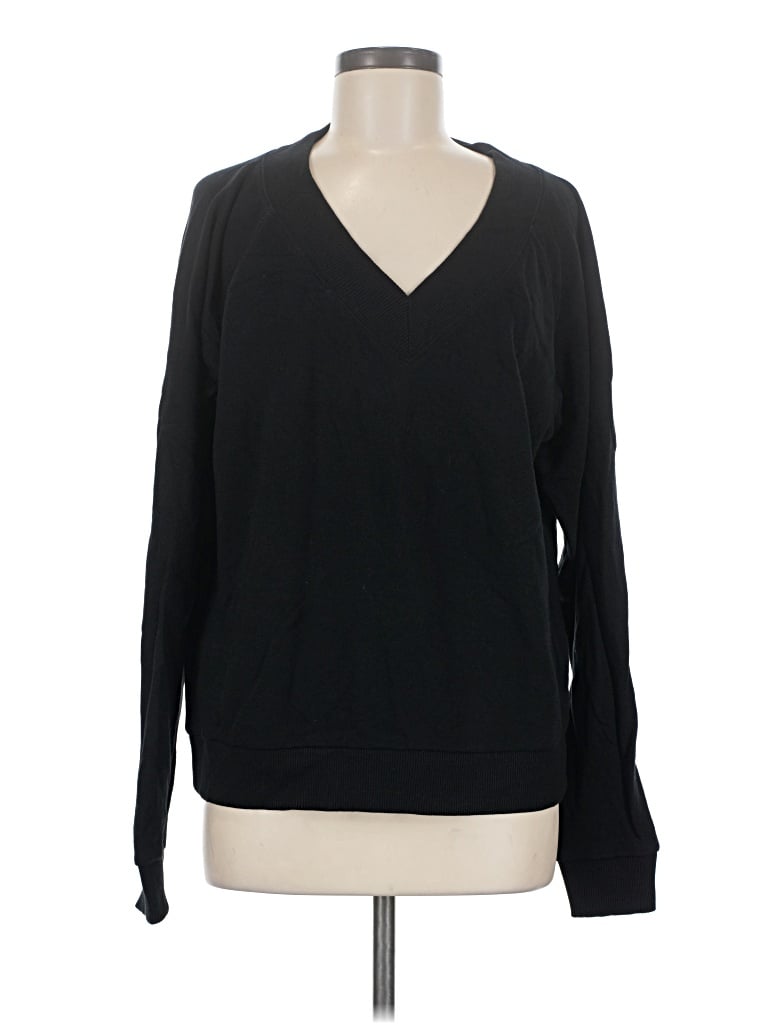 Pre-owned Universal Thread Pullover Sweater In Black