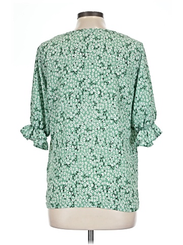 Well Worn 3/4 Sleeve Blouse (view 2)