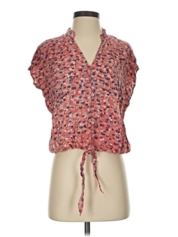 American Rag Cie Short Sleeve Blouse (view 1)