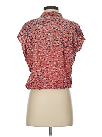 American Rag Cie Short Sleeve Blouse (view 2)