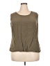 Kate Hill Brown Sleeveless Blouse Size 3X - photo 1