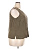 Kate Hill Brown Sleeveless Blouse Size 3X - photo 4